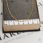 Pre-Owned 14ct Gold Bead Necklace 16 Inch