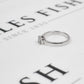 Pre-Owned 9ct White Gold Square 9 Diamond Cluster Ring