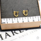 Pre-Owned 14ct Gold Daisy Enamel Earrings
