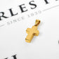Pre-Owned 9ct Gold Classic Cross Pendant