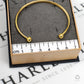 Pre-Owned 9ct Gold Torque Bangle