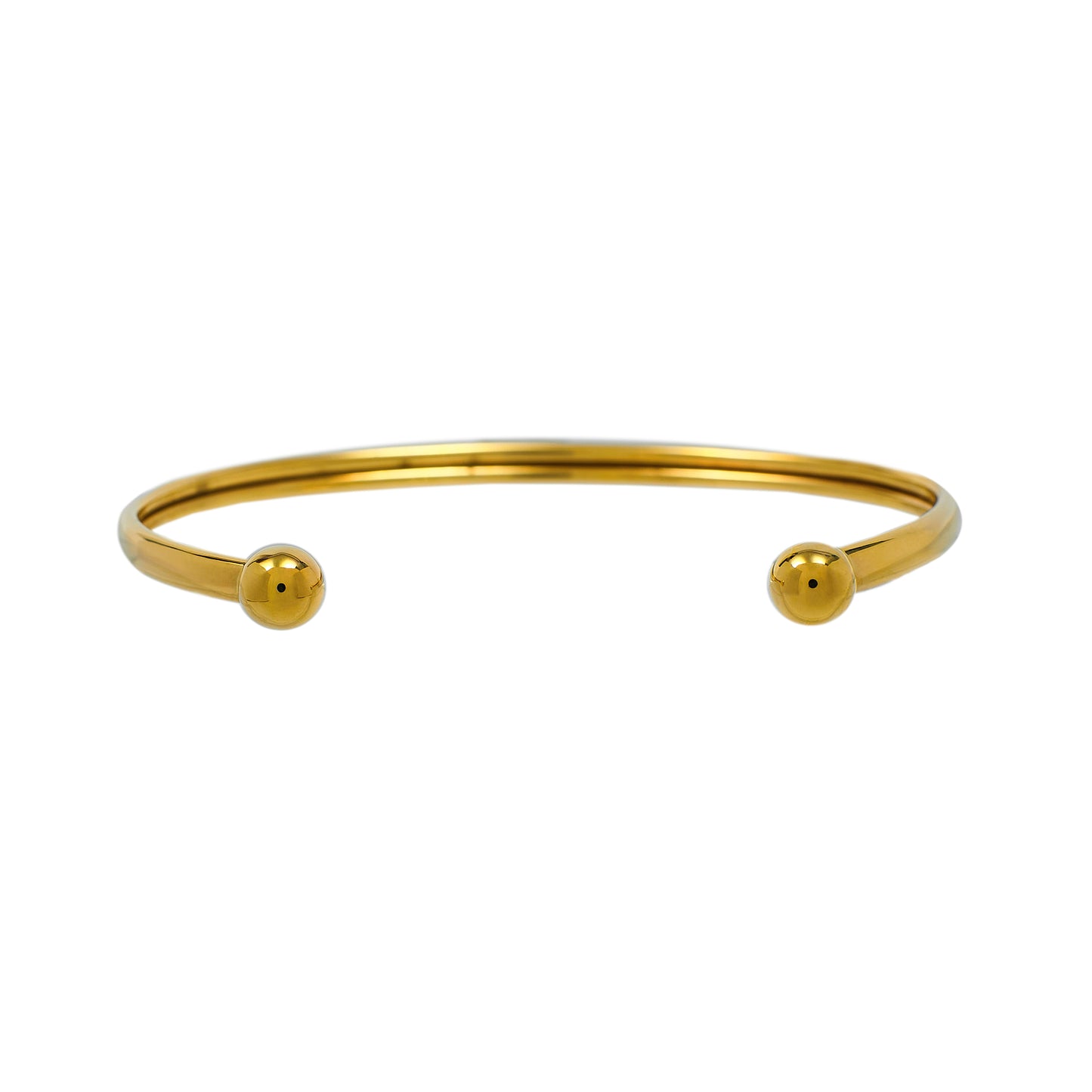 Pre-Owned 9ct Gold Torque Bangle