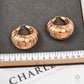 Pre-Owned 18ct Gold Tricolor Creole Hoop Earrings