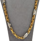Pre-Owned 18ct Gold 2 Tone Greek Key & Medusa Head Necklace