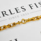 Pre-Owned 18ct Gold 2 Tone Greek Key & Medusa Head Necklace