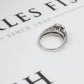 Pre-Owned 18ct White Gold Diamond Cluster Ring Size N