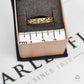 Pre-Owned 9ct Gold 4 Diamond Filigree Band Ring Size V