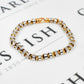 Pre-Owned 14ct White & Rose Gold Fancy Anchor Link Bracelet