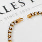 Pre-Owned 14ct White & Rose Gold Fancy Anchor Link Bracelet
