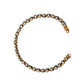 Pre-Owned 14ct White & Rose Gold Fancy Anchor Link Bracelet