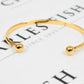 Pre-Owned 9ct Gold Torque Bangle