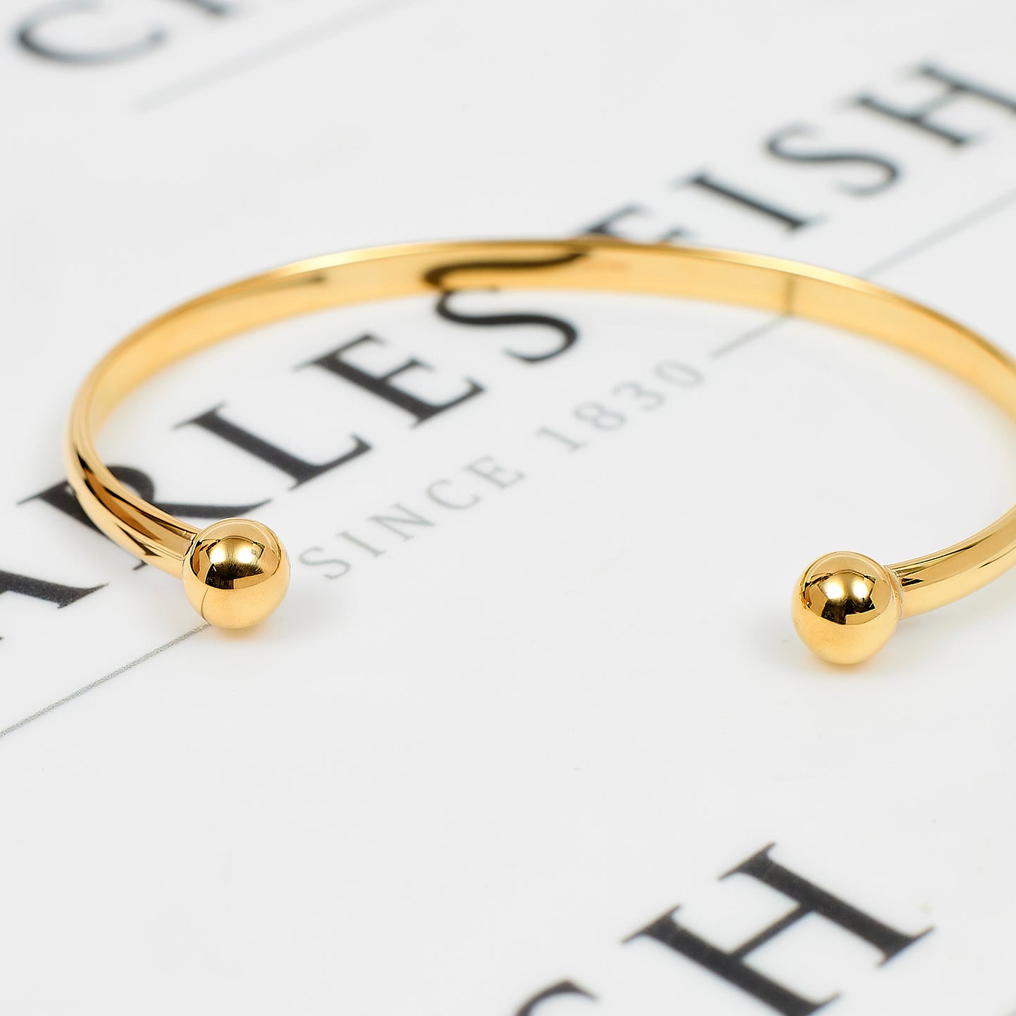 Pre-Owned 9ct Gold Torque Bangle