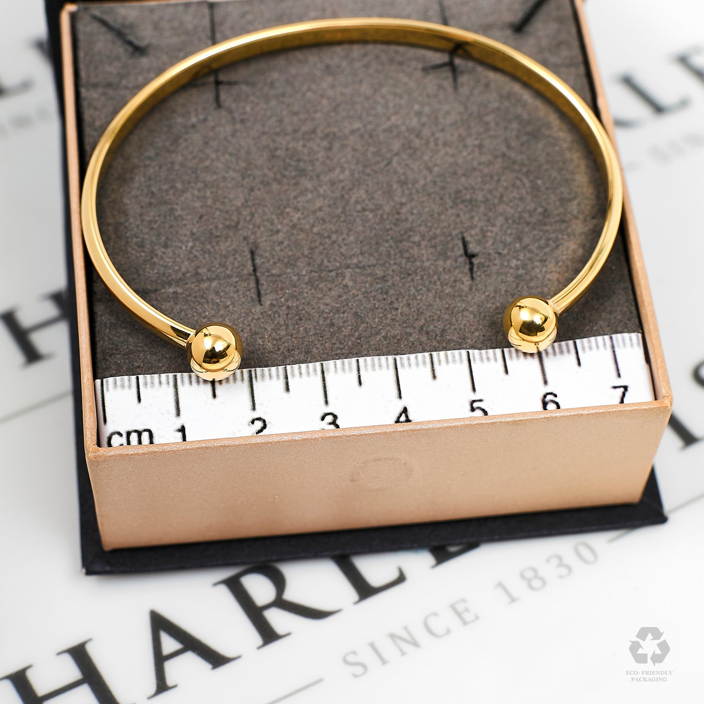 Pre-Owned 9ct Gold Torque Bangle