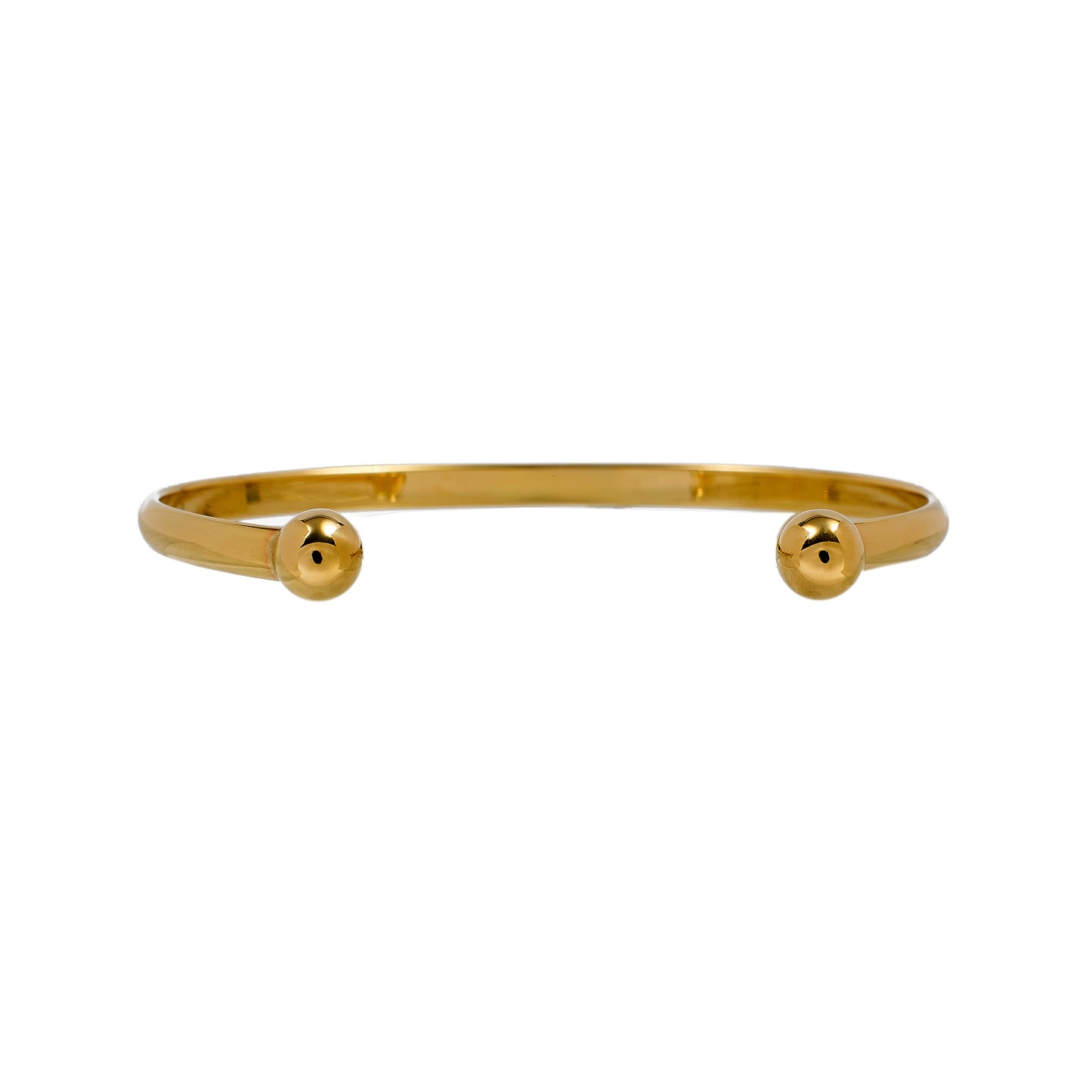 Pre-Owned 9ct Gold Torque Bangle