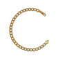 Pre-Owned 9ct Gold Curb Chain Bracelet 8 Inch