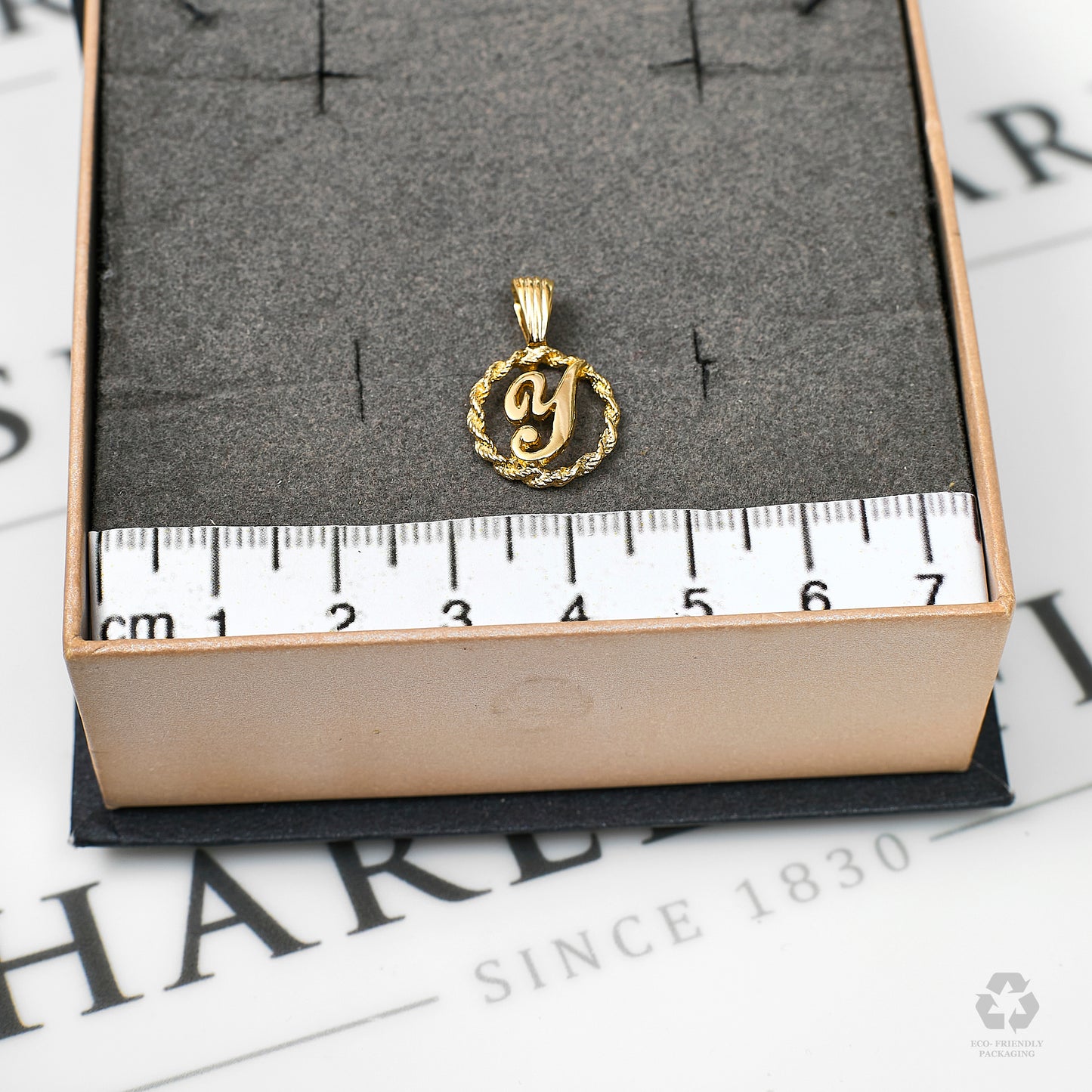 Pre-Owned 9ct Gold Letter Y initial Pendant