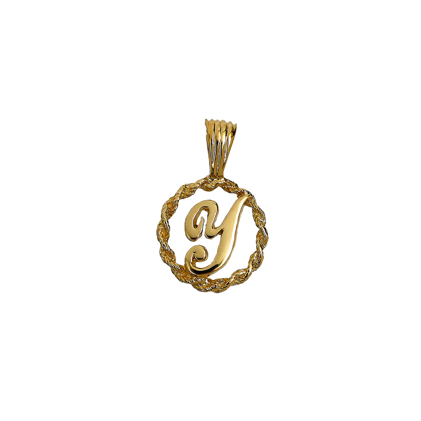 Pre-Owned 9ct Gold Letter Y initial Pendant