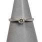Pre-Owned 18ct White Gold Diamond Solitaire Ring Size M