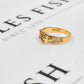 Pre-Owned 9ct Gold Buckle Ring Size Q