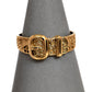 Pre-Owned 9ct Gold Buckle Ring Size Q