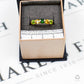 Pre-Owned 9ct Gold Multi Gemstone Ring Size Q