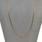 Pre-Owned 9ct Gold Curb Chain Necklace 20 Inch