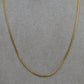 Pre-Owned 9ct Gold Curb Chain Necklace 18 Inch