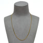 Pre-Owned 9ct Gold Curb Chain Necklace 18 Inch