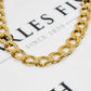 Pre-Owned 9ct Gold Curb Chain Bracelet 10 Inch