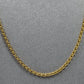 Pre-Owned 9ct Gold Belcher Chain Necklace 18 Inch
