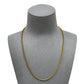 Pre-Owned 9ct Gold Belcher Chain Necklace 18 Inch