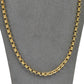 Pre-Owned 9ct Gold Belcher Chain Necklace 26 Inch