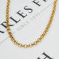 Pre-Owned 9ct Gold Belcher Chain Necklace 26 Inch