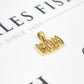 Pre-Owned 9ct CZ Gold MUM Cherish Pendant