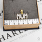 Pre-Owned 9ct CZ Gold MUM Cherish Pendant