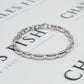 Pre-Owned 9ct White Gold Greek Key Design Bracelet 7.5 Inch