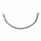 Pre-Owned 9ct White Gold Greek Key Design Bracelet 7.5 Inch