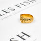 Pre-Owned 18ct Gold Vintage Buckle Ring Chester Hallmark Size L