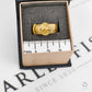 Pre-Owned 18ct Gold Vintage Buckle Ring Chester Hallmark Size L