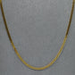 Pre-Owned 9ct Gold Curb Chain Necklace 20 Inch