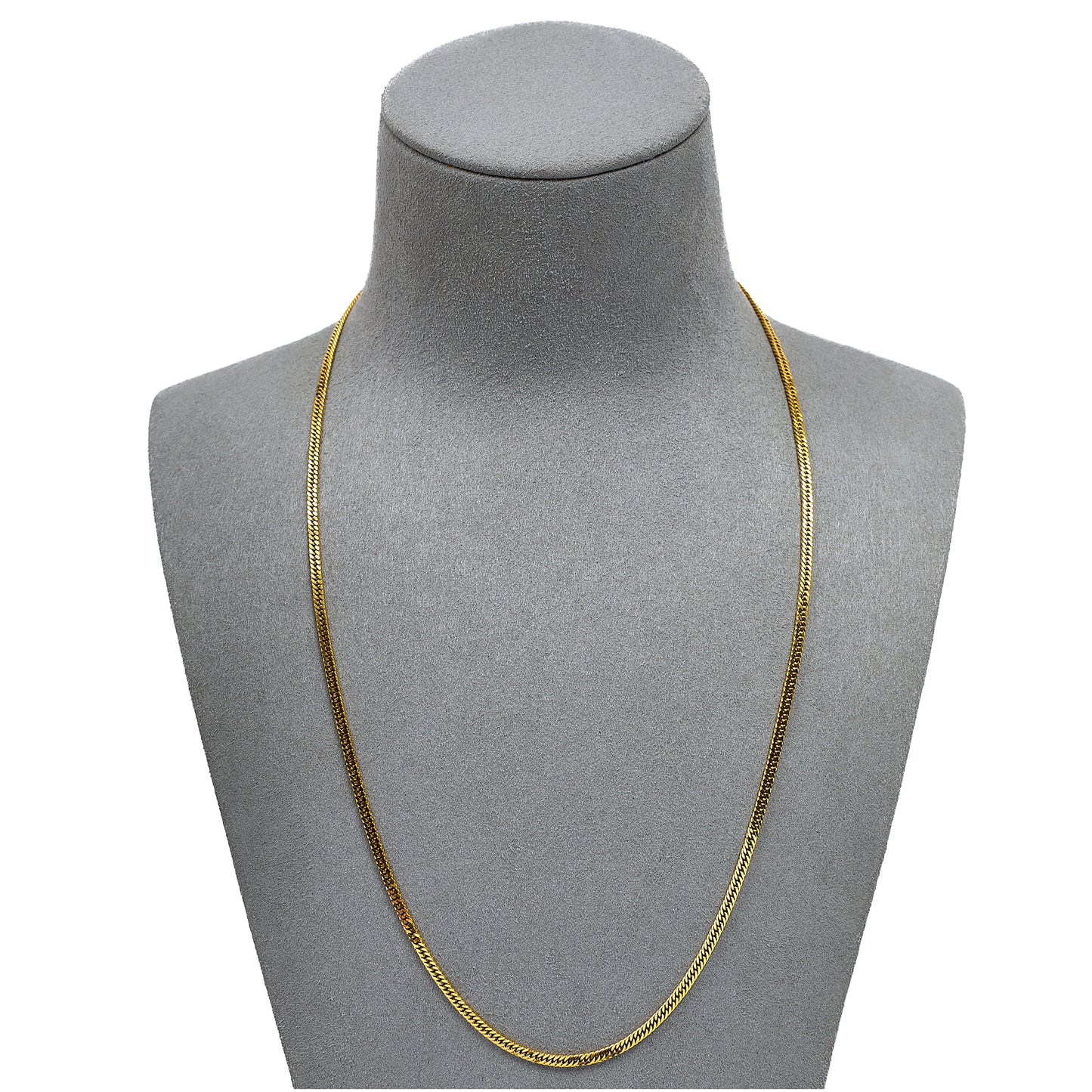 Pre-Owned 9ct Gold Curb Chain Necklace 20 Inch