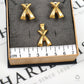 Pre-Owned 9ct Gold X Design Jewellery SET