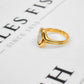 Pre-Owned 9ct Gold Oval Opal Ring Size S