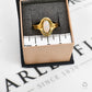 Pre-Owned 9ct Gold Oval Opal Ring Size S