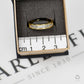 Pre-Owned 14ct Gold Baguette Cut Diamond Ring Size N.5