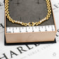 Pre-Owned 14ct Gold Cabochon Sapphire & CZ Bracelet