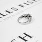 Pre-Owned 14ct White Gold Mixed Diamonds Cluster Ring Size J