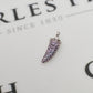 Pre-Owned 18ct White Gold Pink Sapphire THEO FENNELL Pendant