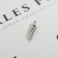 Pre-Owned 18ct White Gold Pink Sapphire THEO FENNELL Pendant