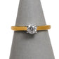 Pre-Owned 18ct Gold Diamond Ring Size N